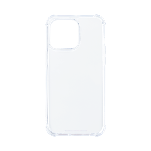 Rixus Anti-Burst – Phone Case – Protective Cover – Transparent TPU – iPhone 15 Pro Max