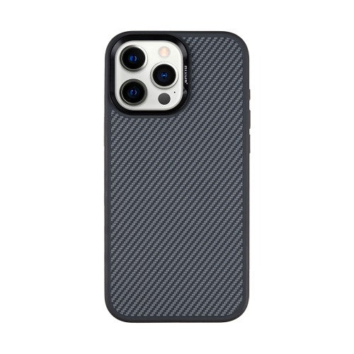 Rixus Mag Carbon – Phone Case – MagSafe Case – Carbon Design – Titanium Black – iPhone 13 Pro