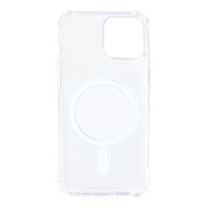 Rixus Anti-Burst – Telefoonhoesje – MagSafe Case – Transparant TPU – iPhone 14 Pro