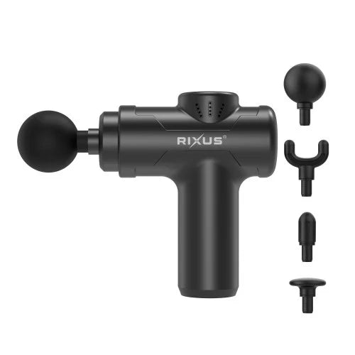 Rixus RXMG02 – Massage Gun – Spiermassage gun– Zwart