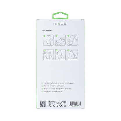 Rixus Anti-Burst – Telefoonhoesje – Beschermhoes – Transparant TPU – iPhone 11