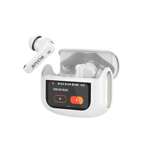 Rixus RXBH63W Draadloze Oordopjes met Touch Oplaadcase – Bluetooth – Wit