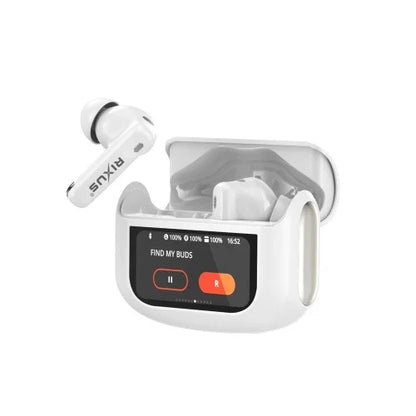 Rixus RXBH63W Draadloze Oordopjes met Touch Oplaadcase – Bluetooth – Wit