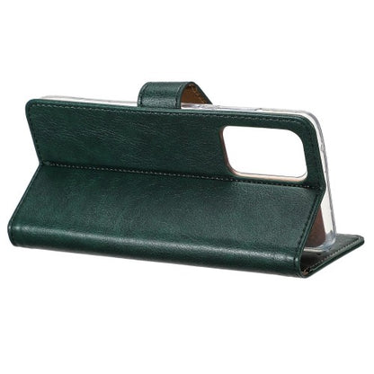 Rixus Bookcase – Telefoonhoesje – Wallet Case – Kunstleer – Donkergroen – iPhone 13 Mini