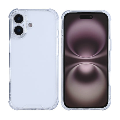 iPhone 17 Telefoonhoesje Transparant - Rixus Anti-Burst Case