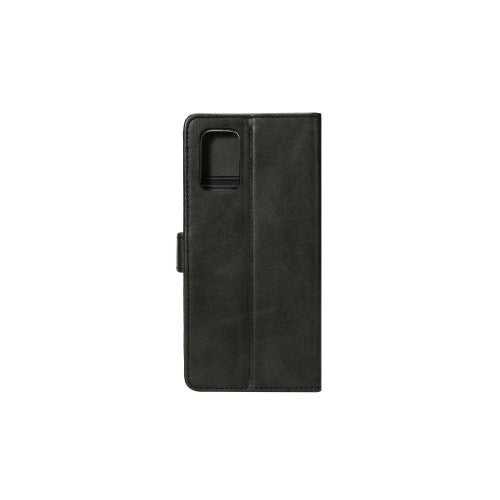Rixus Bookcase – Telefoonhoesje – Wallet Case – Kunstleer – Zwart – iPhone 14 Plus