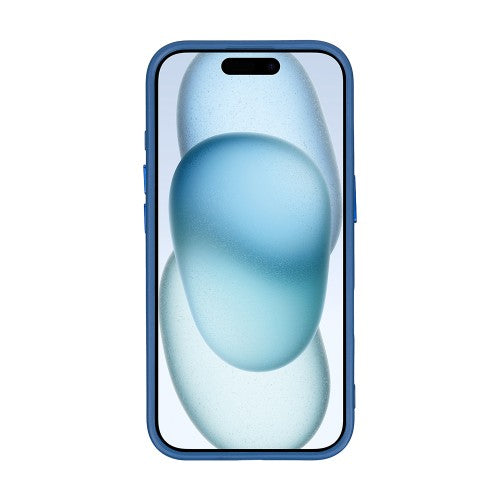 Rixus Classic 04 – Telefoonhoesje – MagSafe Case – Donkerblauw – iPhone 16 Plus