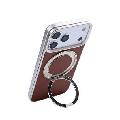 Rixus MagWrap Case voor Apple iPhone 17 Pro – Bruin