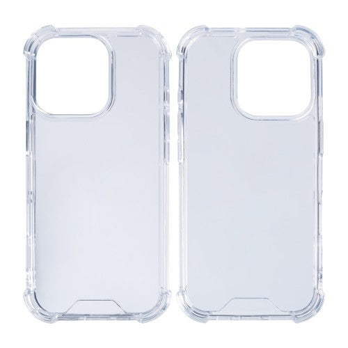 Rixus Anti-Burst – Telefoonhoesje – Beschermhoes – Transparant TPU – iPhone 16 Pro Max