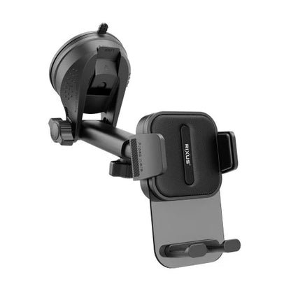 Rixus RXHW11 Autohouder met Zuignap – Telefoonhouder Auto – 360° Draaibaar – Zwart