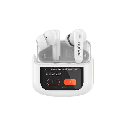 Rixus RXBH63W Draadloze Oordopjes met Touch Oplaadcase – Bluetooth – Wit
