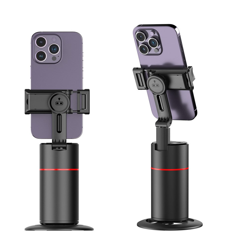 Rixus RXAG01 Auto Face Tracking stand  - Ideaal voor Vloggen, Video’s en TikTok – Zwart