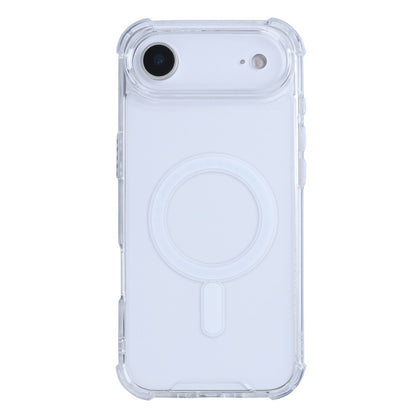 iPhone 17 Air Telefoonhoesje met MagSafe - Rixus Anti-Burst Case Telefoonhoesje - Transparent