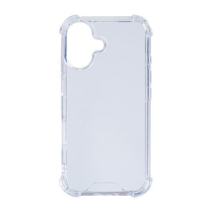 Rixus Anti-Burst – iPhone 16 Hoesje – Schokbestendig – Slank Design – Transparant