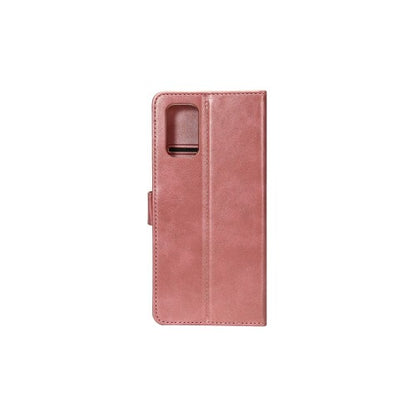 Rixus Bookcase – Telefoonhoesje – Wallet Case – Kunstleer – Roze – iPhone 12 Mini