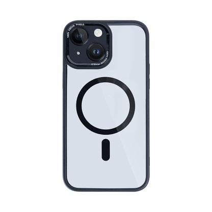 Rixus Classic 04 – Telefoonhoesje – MagSafe Case – Zwart – iPhone 14 Plus