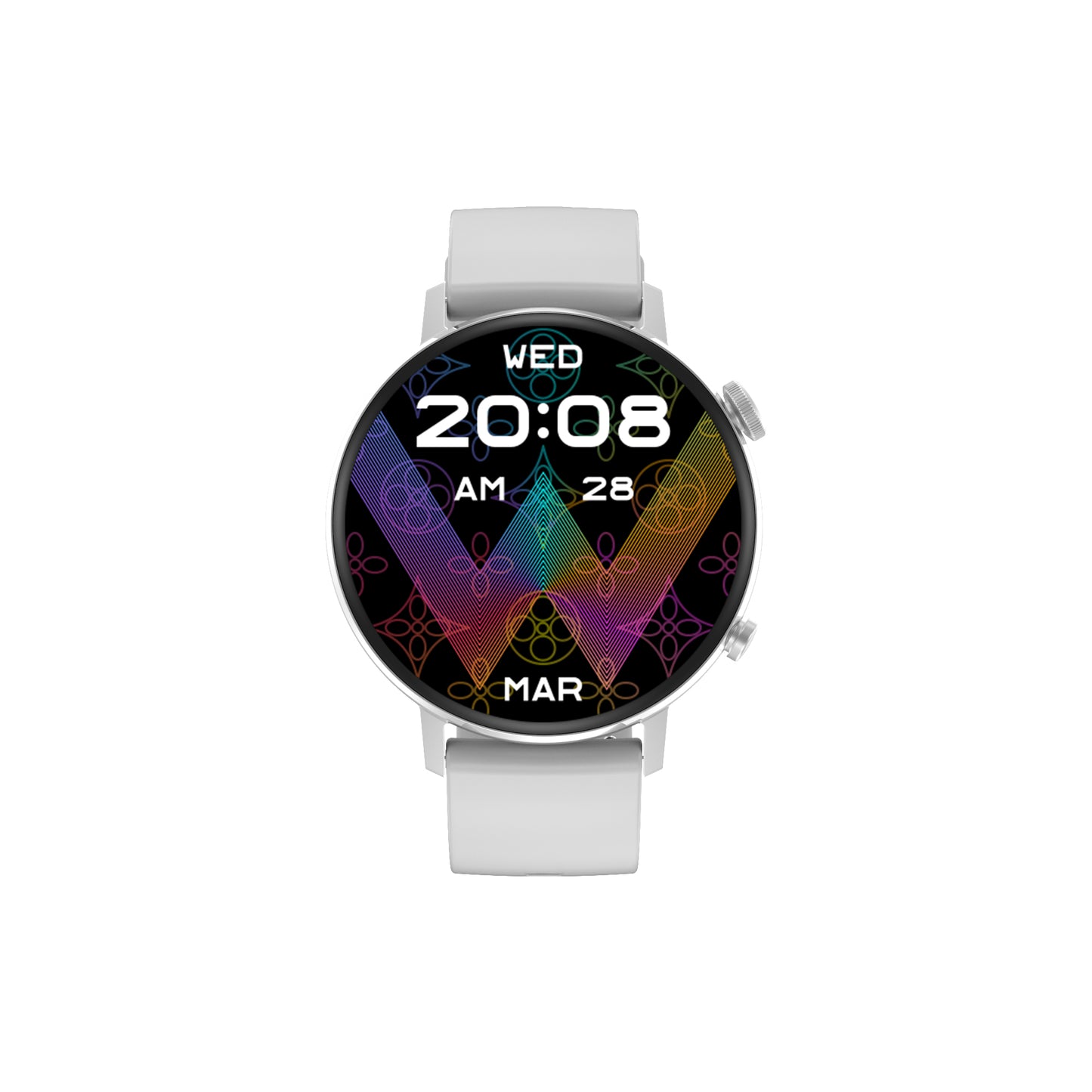 Smartwatch met GPS en Hartslagmeter – DT88 Max Zilver