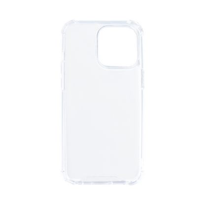 Rixus Anti-Burst – Telefoonhoesje – Beschermhoes – Transparant TPU – iPhone 15 Pro Max