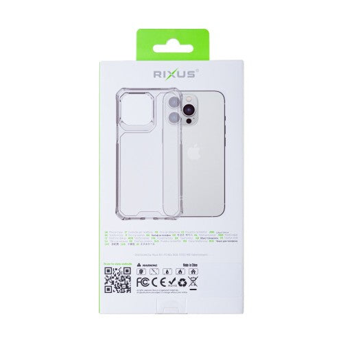 Rixus Armor-X Anti Shock – Telefoonhoesje – Transparant TPU – iPhone 12 Pro Max