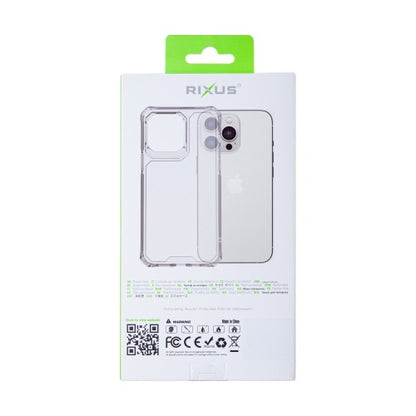 Rixus Armor-X Anti Shock – Telefoonhoesje – Transparant TPU – iPhone 12 Pro Max