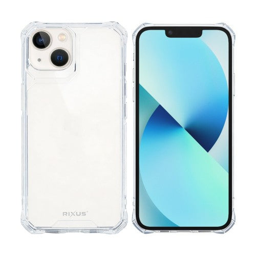 Rixus Armor-X Anti Shock – Telefoonhoesje – Beschermhoes – Transparant TPU – iPhone 13
