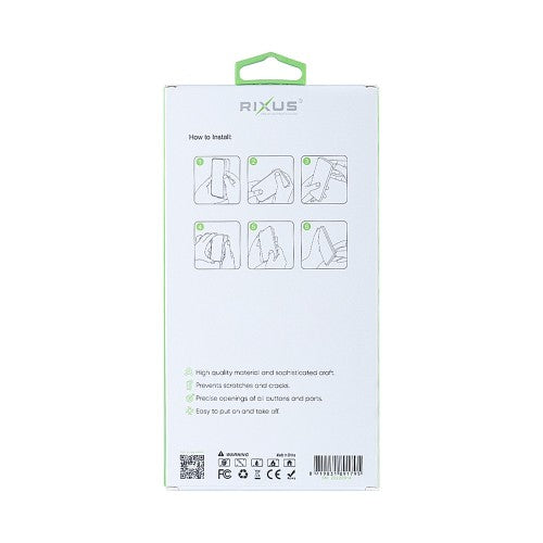 Rixus Anti-Burst – Telefoonhoesje – Beschermhoes – Transparant TPU – iPhone 16 Pro Max