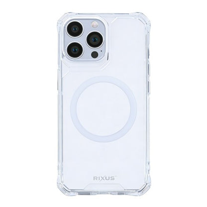 Rixus Armor-X Anti Shock – Telefoonhoesje – MagSafe Case – Transparant TPU – iPhone 13 Pro Max
