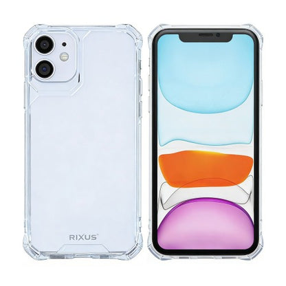 Rixus Armor-X Anti Shock – Telefoonhoesje – Transparant TPU – iPhone 11