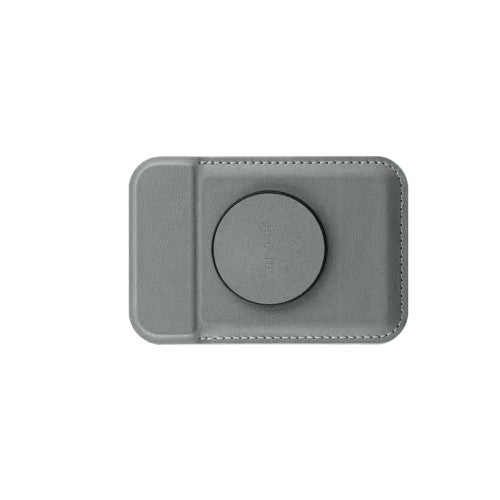 Rixus RXCH20B MagSafe Kaarthouder – Magnetische Pasjeshouder voor iPhone – Compact & Stijlvol – Lichtgrijs