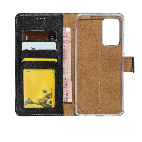 Rixus Bookcase – Telefoonhoesje – Wallet Case – Kunstleer – Zwart – iPhone 13 Pro