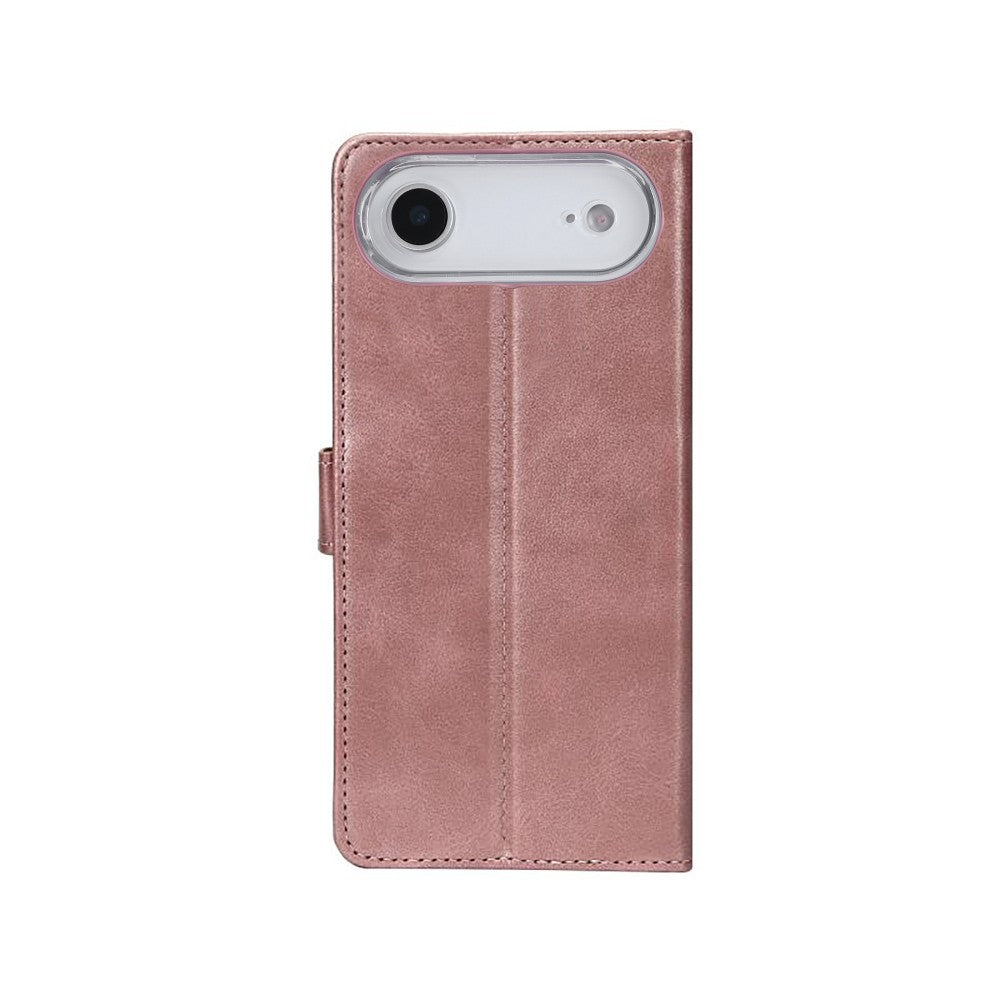 iPhone 17 Air Bookcase hoesje portemonnee- Rixus - Roze